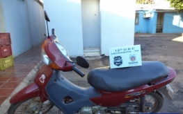 Polícia Civil de Medianeira recupera moto furtada em 2012