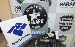 DENARC prende paulista com revolver 357 e milhares de espoletas na BR-277