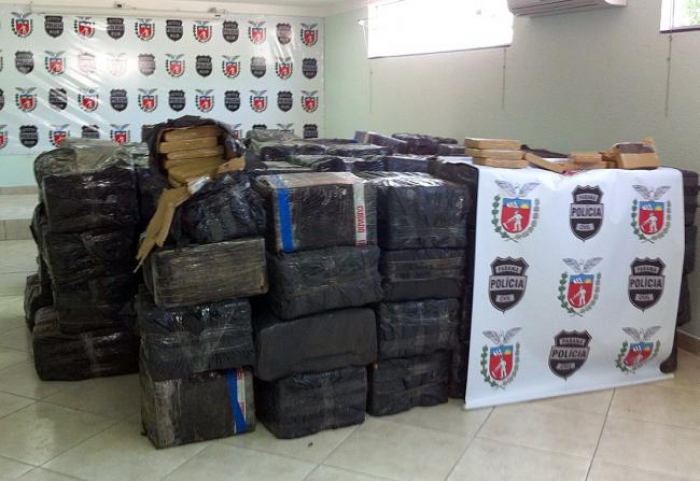 Polícia Civil apreende 5,4 toneladas de maconha