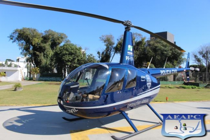 Helicóptero apreendido com criminosos será usado pela Polícia Civil