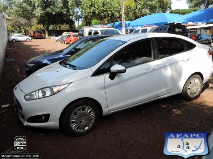 GDE de Foz do Iguaçu recupera veículo roubado no Estado do Rio Grande do Sul