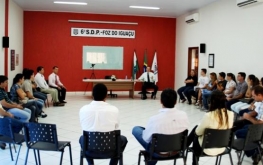 Reuniões diárias, semanais e mensais são instrumentos de capacitação na Polícia Civil de Foz do Iguaçu