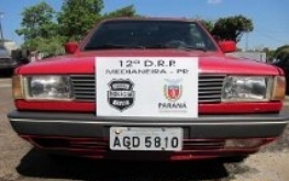 Menor paraguaio apreendido com carro roubado em Medianeira