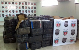 Polícia Civil apreende 5,4 toneladas de maconha