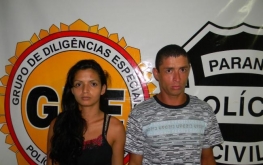 Casal são presos suspeitos de realizarem assalto nas proximidades da cabeceira da Ponte da Amizade