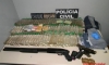 Forças policiais encontram armas, munições e lança perfumes na Rodoviária de Foz