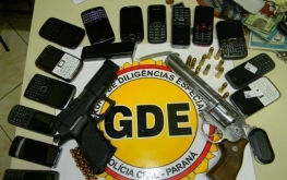 Policia Civil apreende quadrilha com coletes balísticos, pistola 9mm, revolver no Jardim Manaus