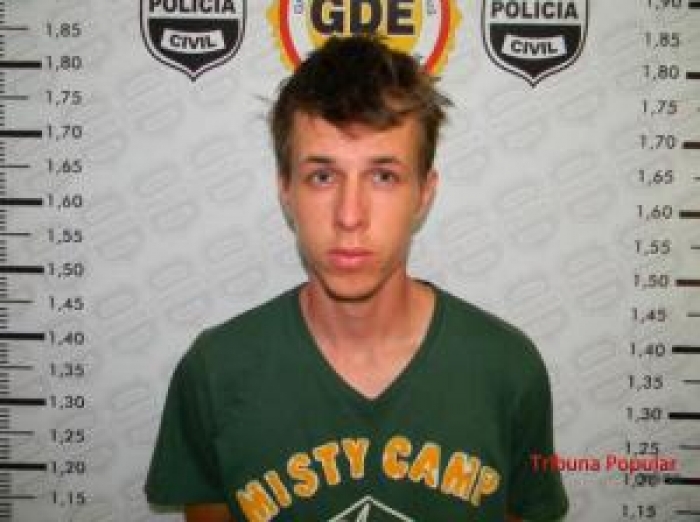 Jovem é preso pelo GDE da Policia Civil com veículo roubado e acaba reconhecido por diversos assaltos
