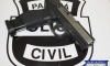 Policia Civil apreende suspeito com pistola 9mm no Porto Meira