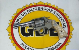 GDE flagra “Boi” armado com um revolver 38 no Jardim São Paulo