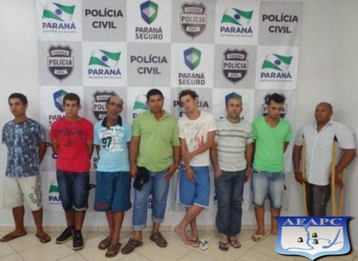 Polícia Civil de Foz do Iguaçu prende oito pessoas durante Operação PC 27