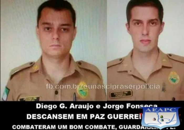 POLICIAIS MILITARES SÃO MORTOS A TIROS NO CENTRO DE MEDIANEIRA