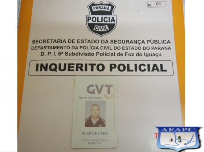 POLÍCIA CIVIL PRENDE AUTOR DE GOLPES DE TELEFONIA EM FOZ DO IGUAÇU