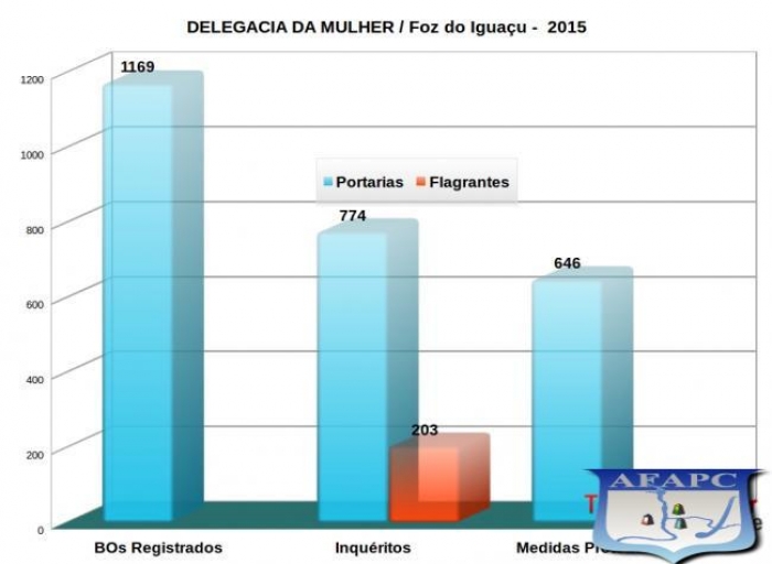 DELEGACIA DA MULHER APRESENTA NÚMEROS POSITIVOS EM 2015