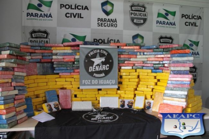 Polícia apreende carga de cocaína avaliada em R$ 10 milhões