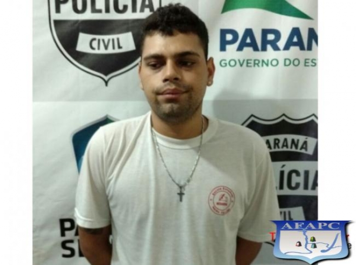 POLICIA CIVIL DE MEDIANEIRA CUMPRE MANDADO DE PRISÃO