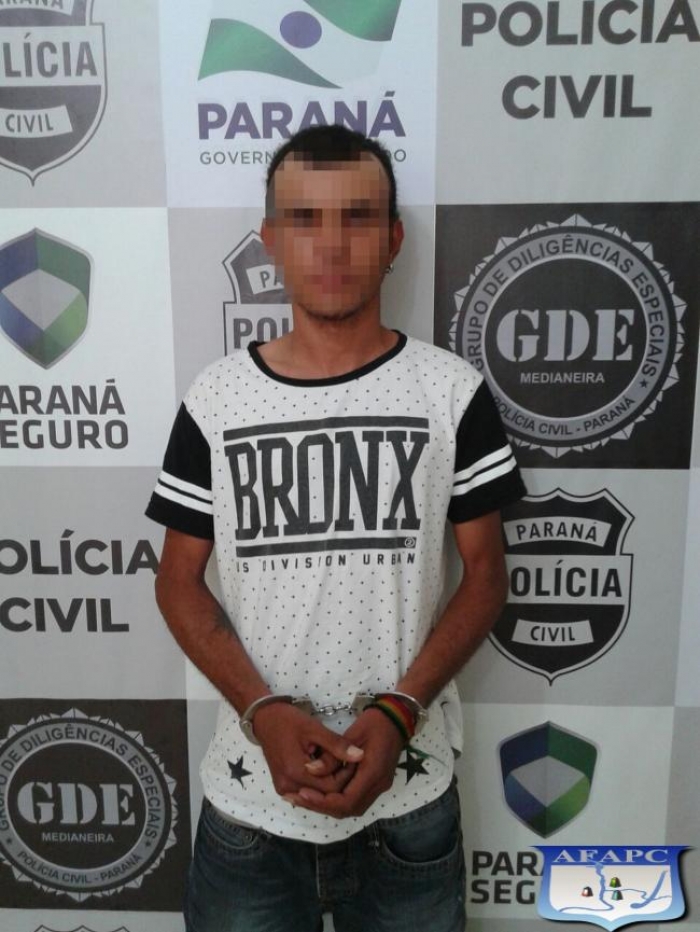 GDE de Foz do Iguaçu prende autor de roubo em Medianeira